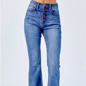 Size 5 Risen button fly jeans.